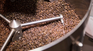 grinding coffee beans