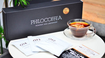 Dip-style coffee bag set by Philocoffea.