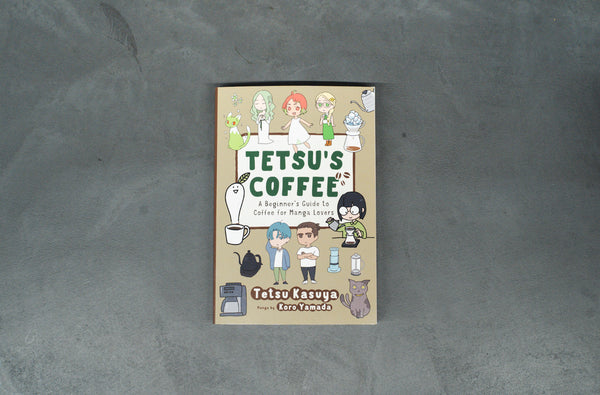 -English Version- Signed book by Tetsu Kasuya "Illustrated Guide to Coffee: Beginner's Year"