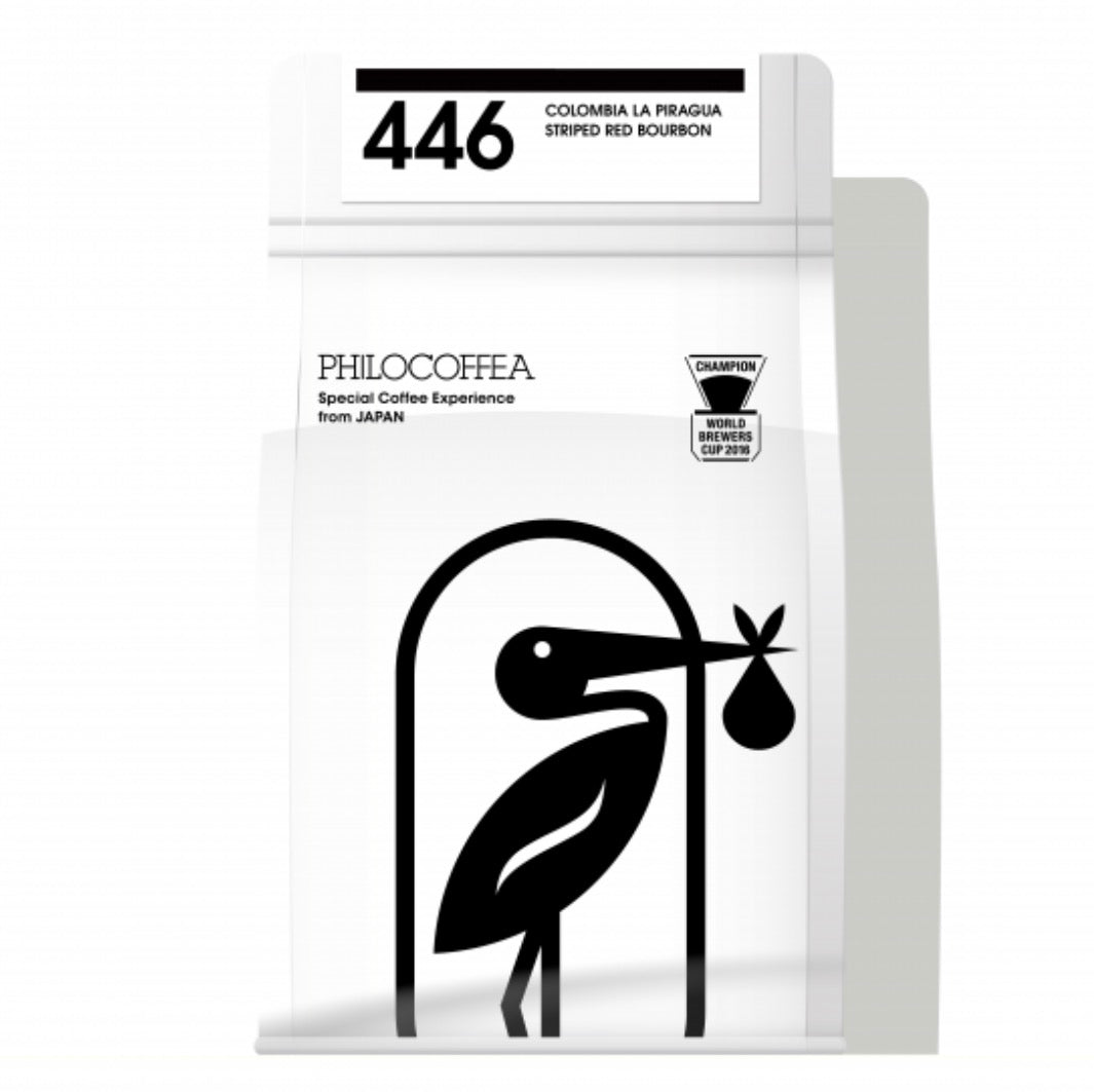 Photo of 446 Colombia La Piragua Striped Red Bourbon