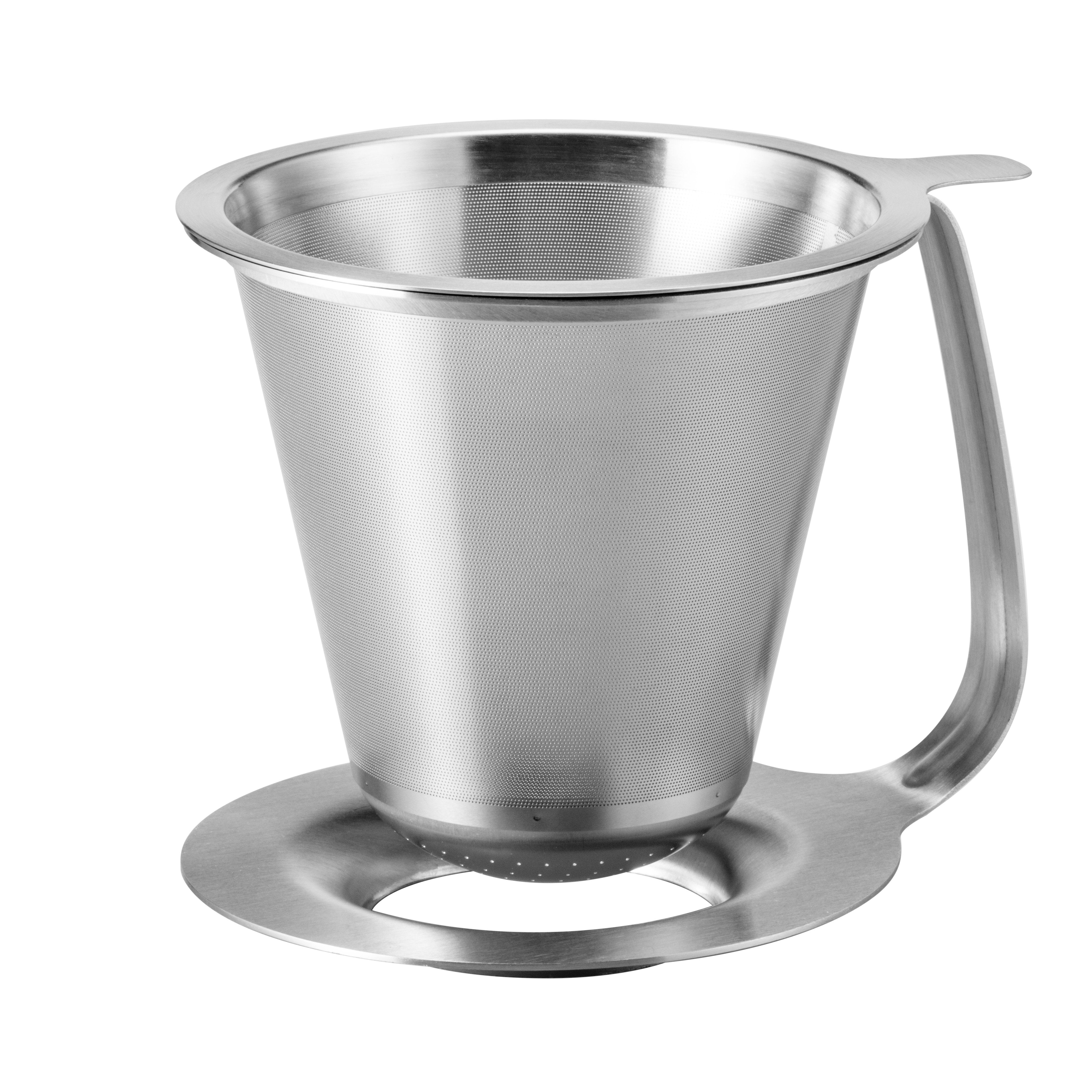 Kasuya Double Stainless Steel Dripper Paperless Philocoffea